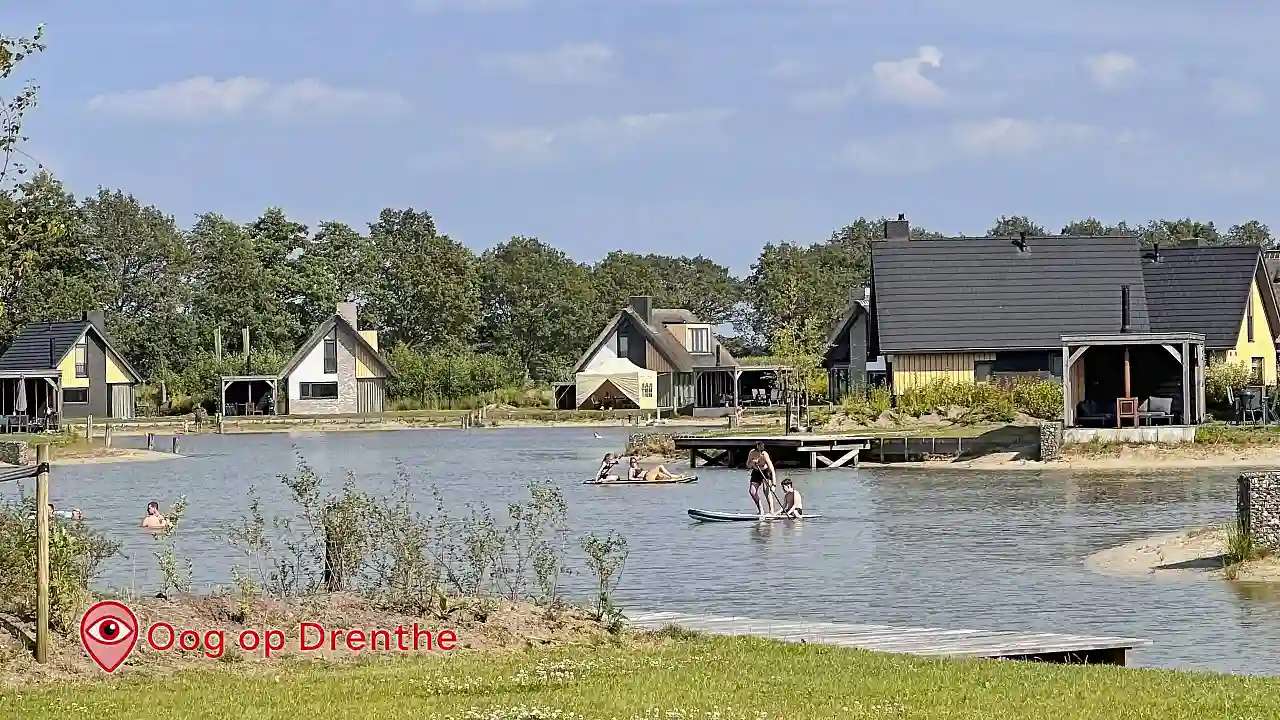 Genieten op het recreatiemeer.