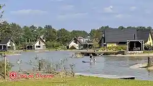 Genieten op het recreatiemeer.