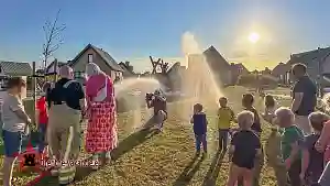 Leuk brandweer evenement voor de kinderen.